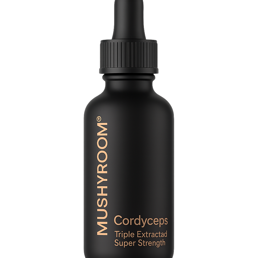 Mushyroom Cordyceps bottle